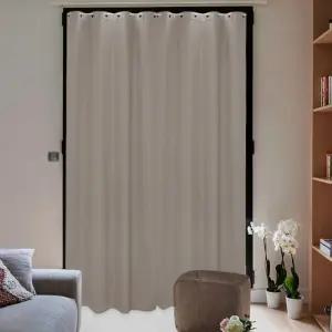 [굿야드] 현관 방풍 커튼 압축봉포함 방한 가리개 우풍 차단