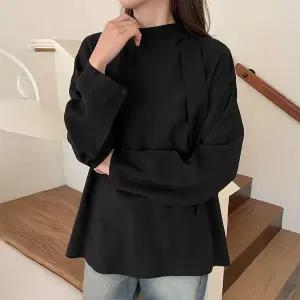 [공구우먼] 럽인 반목 타이 블라우스 84767 빅사이즈 여성의류