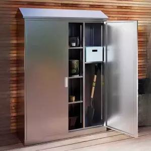 야외 스텐 캐비닛 대형 수납장 농기구 보관함 옥상