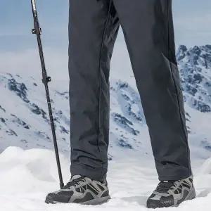 겨울 패딩 팬츠 방한 기모 아웃도어 남성 패딩 바지 등산 남자 오토바이 트레이닝 레귤러핏 깔깔이 안감