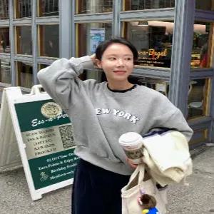 폼폼 양기모 부클자수 크롭 맨투맨 (3color)