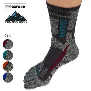 옥스포드 이중쿠션 남자 장목 스포츠 등산 발가락 양말 AM63