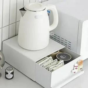 싱크대 미니 선반 주방 수납 서랍장 슬라이딩 선반 수납함 정리함 테이블 보관함 다용도 수납장 캡슐