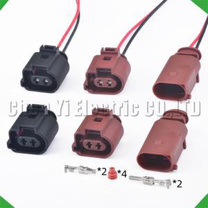 전선 커넥터 터미널 블록 경우 실린더 방수 전자 0973722 브레이크 2 캘리퍼스 1J 의 단자대 바겐 자동차 플러그 핸드 모터 와이어 EPB
