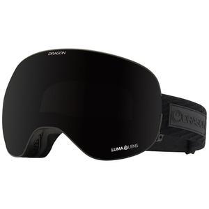 드래곤 X2 스노우 고글 (한밤/한밤)