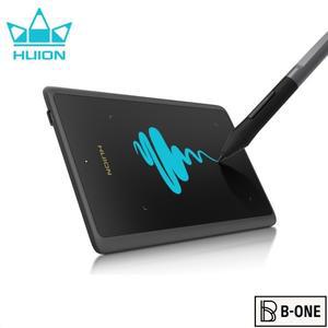 Huion 그래픽 태블릿 드로잉 초박형 서명 패드, C 타입, 안드로이드 폰, 윈도우 PC와 쉽게 연결, 4x2.6 인