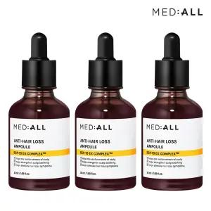 메디올 안티헤어로스 탈모케어 두피 앰플 50ml 3개