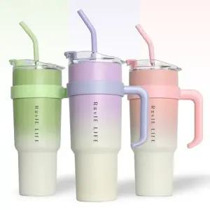 [르비에] 대용량 1리터 핸들 텀블러 RV-1180ML