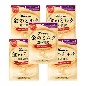 [소비기한 26.2.1] 칸로 골드밀크 캔디 80g x 5개