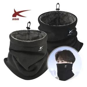 포근한 자이시스 투톤 융털 넥워머 방한 워머 오토바이 스키 목토시 귀달이 썰매 목도리 겨울 기모