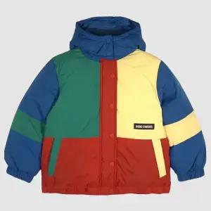 보보쇼즈 25FW 컬러블록 아노락 키즈 패딩 B225AC123