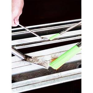 엘리베이터 틈새 청소 빗자루 형광그린원그린브러쉬 바닥 청소솔 쓰레받기 b2 가정용