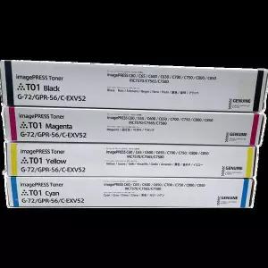 Canon imagePRESS C60 C65 C600 C650 C700 C750 C800 C850 IRC7580 IRC7570 IRC7565용 T01 토너 카트리지