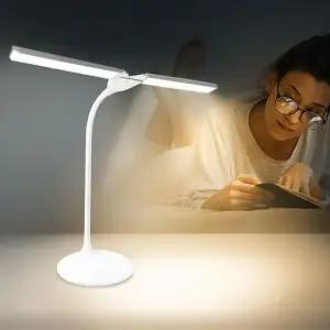 듀얼헤드 무선 LED 스탠드  모아서 집중조명 펼쳐서 광역조명 학습용 독서등
