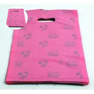 팬시비닐봉투 50호.50x60cm/핑크.1봉/100장 가방