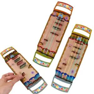 4set 우드 미니거문고만들기 전통 악기 DIY키트 어린이 초등 IQ