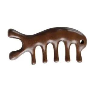 [골드스마일]얼굴경락 우드 괄사 마사지기 두피 리프팅 마사지 도구