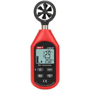 풍속계 휴대용 관측기 속도 표준 디지털 LCD 풍량 UT363BT 소음계 DUKA