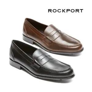락포트 남성 클래식 페니 로퍼 블랙 다크브라운 Rockport M76443 M76444 2종 526604
