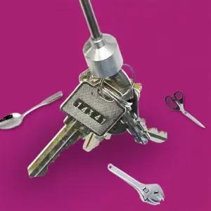 픽업툴 자바라 공구 틈새 나사 자석 안테나 수거