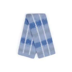 엑스톤즈 XTONZ 넥워머 머플러 목도리 [12월 4일 배송] XTA056 체크 소프트 헤어리 (스카이 블루 )