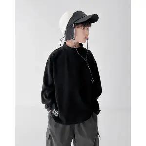 [리틀브로] (아동)B.미니와플폴라티_블랙[티셔츠BFKM520C]