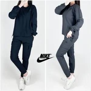 나이키 가을 라운드 아노락 트레이닝복 세트 남녀공용