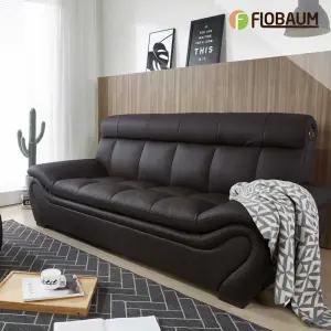 플로바움 프린스 3인 쇼파 가죽소파