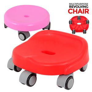 바퀴의자 무빙 앉은뱅이 낮은 이동의자