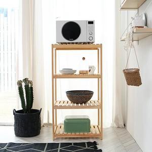 다용도 2단 3단 4단 원목 수납장