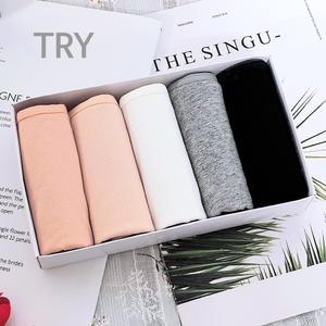 [트라이] TRY 퍼스트라인 B/면95%/미디/90~100호/여성/요일/면/팬티/세트/여자/데일리/속옷