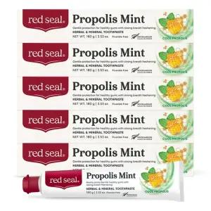 레드씰 프로폴리스 치약 민트 160g x5개