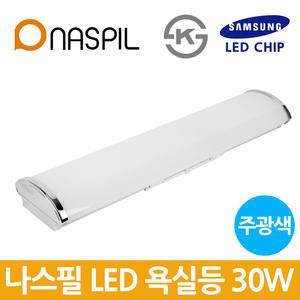 나스필 LED 욕실등 30W 주광색 화장실등 삼성LED칩 KS