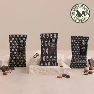 다크초콜릿아몬드10봉+다크초콜릿헤이즐넛10봉+다크초콜릿마카다미아10봉 /