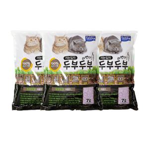 두부두부 가는입자 라벤더 7L x3개 고양이모래