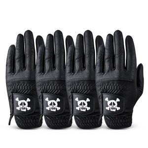 세인트72 골프장갑 스컬 해골 블랙 4장