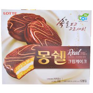 몽쉘 크림케이크  12봉입 8개