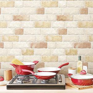 벽돌무늬 시트지 필름 브라운브릭 HWP-21630