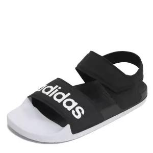아디다스 아딜렛 스포츠 여름 샌들 블랙화이트 F35416