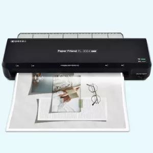 [현대오피스] A3 코팅기 NEW PL-3004 + 코팅지 50매 소형 가정용 개인용 코팅기계 무열코팅 용지걸림제거