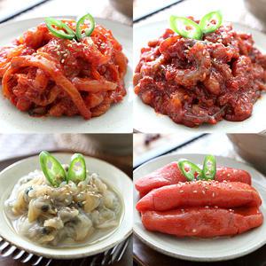 [30년전통]강경젓갈 오징어젓갈 250g 500g 명란, 낙지, 꼴뚜기, 창란 외