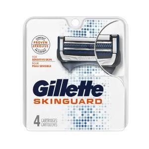 질레트 스킨가드 센서티브 면도날 X 4 개