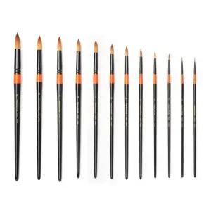 화홍 700R 12호 수채화 붓 물조절 작업 용이