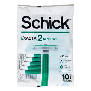 쉬크 이그젝타2 센서티브 휴대용 일회용 면도기 10입 X 1개