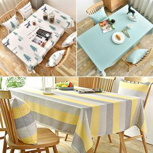 레이스 방수 식탁보 체크 테이블보 홈파티 북유럽 식탁매트 러너 2인용 4인용 6인용