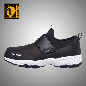 블랙야크 벨크로 안전화 YAK-416 4인치 발편한 슬립온 찍찍이 용접