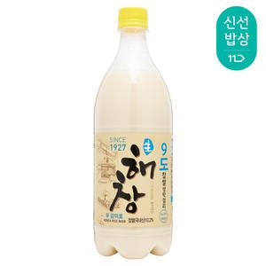 [품질보장]해창주조 해창막걸리 9도 900ml 찹쌀생막걸리