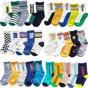 아동양말 체커보드 시그널 5종 남아양말