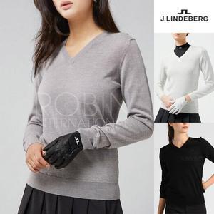 [제이린드버그] 아마야 메리노울 V넥 니트 여성골프웨어