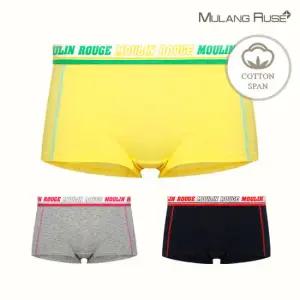 코트니 면스판 여드로즈팬티 여성사각속옷 3종세트